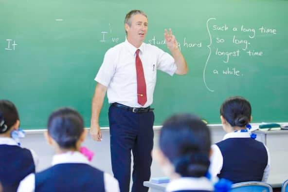 外国語の徹底指導