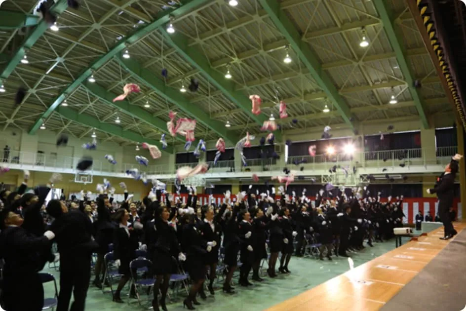 2月 卒業式